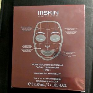 5 Rose Gold brightening face treatment mask